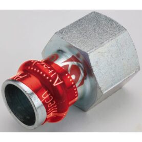 ÖVERGÅNGSKOPPLING G50X54 INVÄNDIG GÄNGA ELFÖRZINKAD V-PROFIL ALTECH