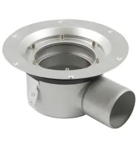 SPYGATT DRAIN MULTI 206-75S 150X75 SIDOUTLOPP, FÖR GOLV EXKL. MONTERINGSSET ROSTFRITT STÅL BLUCHER