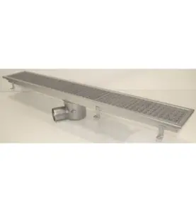 GOLVRÄNNA FURO 115 75 MM 1200X150 MM (LXB) SIDOUTLOPP GOLV UTAN TÄTSKIKT