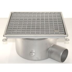 GOLVBRUNN FURO 142 75 MM 273X273 MM (LXB) SIDOUTLOPP GOLV UTAN TÄTSKIKT