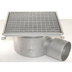 GOLVBRUNN FURO 142 110 MM 273X273 MM (LXB) SIDOUTLOPP GOLV UTAN TÄTSKIKT