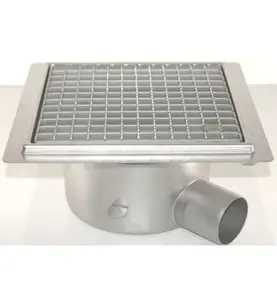 GOLVBRUNN FURO 142 75 MM 273X273 MM (LXB) SIDOUTLOPP VIDHÄFTNINGSFLÄNS FÖR MASSA