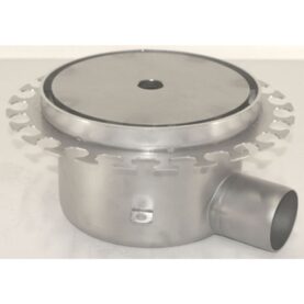 GOLVBRUNN FURO 140 75 MM 250 SIDOUTLOPP VIDHÄFTNINGSFLÄNS FÖR MASSA