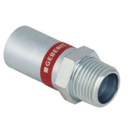 RAK ÖVERGÅNG 22 MM X R15 SLÄTÄNDA X INVÄNDIG GÄNGA ZINK MAPRESS GEBERIT