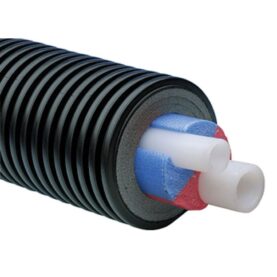 TAPPVATTENRÖRSKULVERT ECOFLEX AQUA TWIN 32X4,4 + 18X2,5 MM/175 MM L=200 METER UPONOR