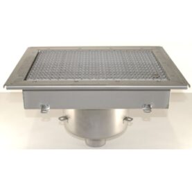 GOLVBRUNN FURO 113 75 MM 400X300 MM (LXB) BOTTENUTLOPP KLÄMRAM FÖR PLASTMATTA