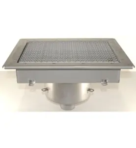 GOLVBRUNN FURO 113 75 MM 400X300 MM (LXB) BOTTENUTLOPP KLÄMRAM FÖR PLASTMATTA