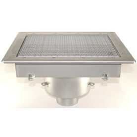 GOLVBRUNN FURO 113 110 MM 400X300 MM (LXB) BOTTENUTLOPP KLÄMRAM FÖR PLASTMATTA