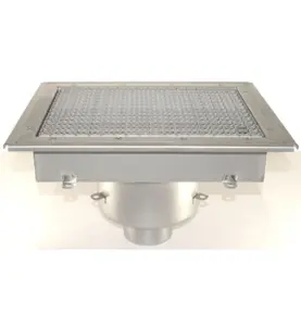 GOLVBRUNN FURO 113 110 MM 400X300 MM (LXB) BOTTENUTLOPP KLÄMRAM FÖR PLASTMATTA