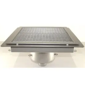 GOLVBRUNN FURO 113 75 MM 400X400 MM (LXB) BOTTENUTLOPP KLISTERFLÄNS FÖR TÄTSKIKT
