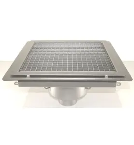 GOLVBRUNN FURO 113 110 MM 400X400 MM (LXB) BOTTENUTLOPP KLISTERFLÄNS FÖR TÄTSKIKT