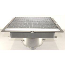 GOLVBRUNN FURO 113 75 MM 400X400 MM (LXB) BOTTENUTLOPP VIDHÄFTNINGSFLÄNS FÖR MASSA