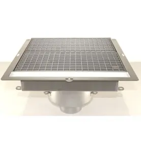 GOLVBRUNN FURO 113 110 MM 400X400 MM (LXB) BOTTENUTLOPP VIDHÄFTNINGSFLÄNS FÖR MASSA