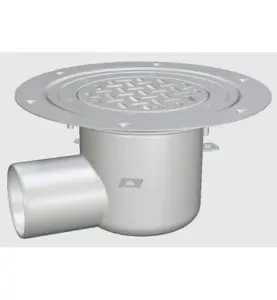 GOLVBRUNN FURO 007 75 MM 150 SIDOUTLOPP KLÄMRAM FÖR PLASTMATTA