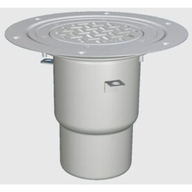 GOLVBRUNN FURO 007 110 MM 150 BOTTENUTLOPP KLÄMRAM FÖR PLASTMATTA