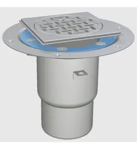 GOLVBRUNN FURO 007 110 MM 150 BOTTENUTLOPP KLÄMFLÄNS FÖR TÄTSKIKT