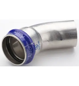 BÖJ 22 45° 1 MUFF ROSTFRIA V-PROFIL ALTECH