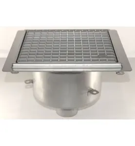 GOLVBRUNN FURO 105 75 MM 273X273 MM (LXB) BOTTENUTLOPP VIDHÄFTNINGSFLÄNS FÖR MASSA