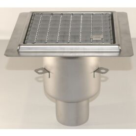 GOLVBRUNN FURO 104 75 MM 173X173 MM (LXB) BOTTENUTLOPP VIDHÄFTNINGSFLÄNS FÖR MASSA