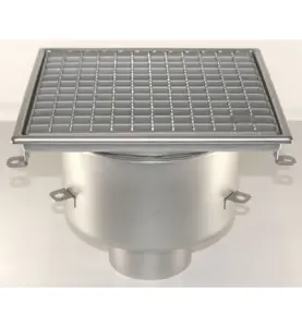 GOLVBRUNN FURO 105 110 MM 273X273 MM (LXB) BOTTENUTLOPP GOLV UTAN TÄTSKIKT