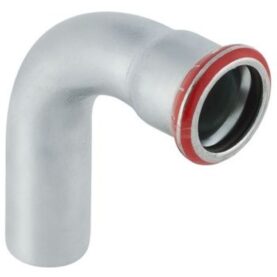 BÖJ 42 MM X 90° MUFF X SLÄTÄNDA ZINK MAPRESS GEBERIT