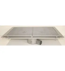 GOLVBRUNN FURO 113 75 MM 800X500 MM (LXB) SIDOUTLOPP KLISTERFLÄNS FÖR TÄTSKIKT PURUS