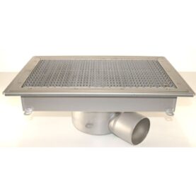 GOLVBRUNN FURO 113 110 MM 500X300 MM (LXB) SIDOUTLOPP KLÄMRAM FÖR PLASTMATTA PURUS