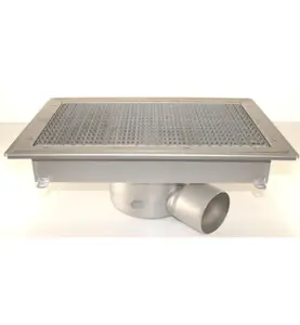 GOLVBRUNN FURO 113 110 MM 500X300 MM (LXB) SIDOUTLOPP KLÄMRAM FÖR PLASTMATTA PURUS