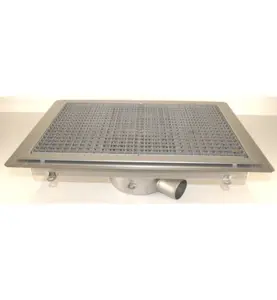 GOLVBRUNN FURO 113 75 MM 600X400 MM (LXB) SIDOUTLOPP KLISTERFLÄNS FÖR TÄTSKIKT PURUS