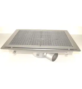 GOLVBRUNN FURO 113 110 MM 600X400 MM (LXB) SIDOUTLOPP KLISTERFLÄNS FÖR TÄTSKIKT PURUS