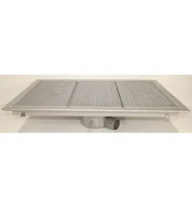 GOLVBRUNN FURO 113 75 MM 900X600 MM (LXB) SIDOUTLOPP KLÄMRAM FÖR PLASTMATTA PURUS