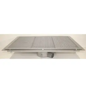 GOLVBRUNN FURO 113 75 MM 900X600 MM (LXB) SIDOUTLOPP KLISTERFLÄNS FÖR TÄTSKIKT PURUS