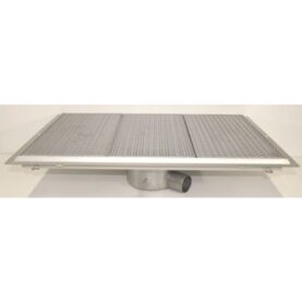 GOLVBRUNN FURO 113 75 MM 900X600 MM (LXB) SIDOUTLOPP VIDHÄFTNINGSFLÄNS FÖR MASSA PURUS