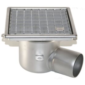 GOLVBRUNN FURO 104 75 MM 173X173 MM (LXB) SIDOUTLOPP GOLV UTAN TÄTSKIKT PURUS