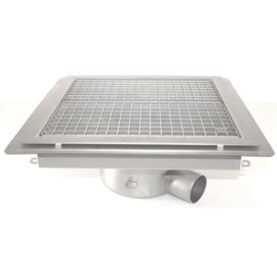 GOLVBRUNN FURO 113 75 MM 400X400 MM (LXB) SIDOUTLOPP KLISTERFLÄNS FÖR TÄTSKIKT PURUS