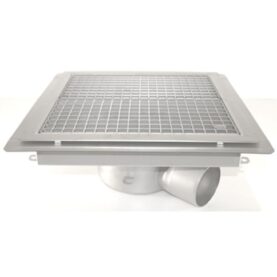 GOLVBRUNN FURO 113 110 MM 400X400 MM (LXB) SIDOUTLOPP KLISTERFLÄNS FÖR TÄTSKIKT PURUS