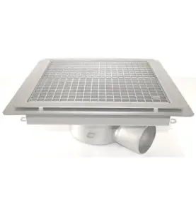 GOLVBRUNN FURO 113 110 MM 400X400 MM (LXB) SIDOUTLOPP KLISTERFLÄNS FÖR TÄTSKIKT PURUS