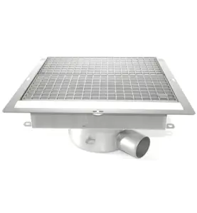 GOLVBRUNN FURO 113 75 MM 400X400 MM (LXB) SIDOUTLOPP VIDHÄFTNINGSFLÄNS FÖR MASSA PURUS