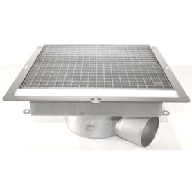 GOLVBRUNN FURO 113 110 MM 400X400 MM (LXB) SIDOUTLOPP VIDHÄFTNINGSFLÄNS FÖR MASSA PURUS