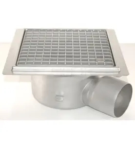 GOLVBRUNN FURO 105 110 MM 273X273 MM (LXB) SIDOUTLOPP VIDHÄFTNINGSFLÄNS FÖR MASSA PURUS