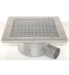 GOLVBRUNN FURO 105 75 MM 273X273 MM (LXB) SIDOUTLOPP KLÄMRAM FÖR PLASTMATTA PURUS