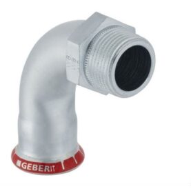 BÖJ 15XR10X90° 1MUFF UTVÄNDIG KONISK GÄNGA MAPRESS GEBERIT