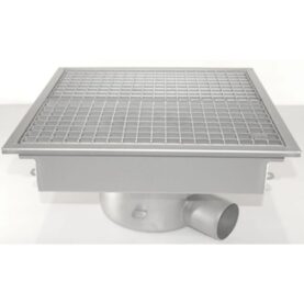 GOLVBRUNN FURO 113 75 MM 400X400 MM (LXB) SIDOUTLOPP GOLV UTAN TÄTSKIKT PURUS