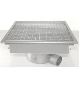 GOLVBRUNN FURO 113 75 MM 400X400 MM (LXB) SIDOUTLOPP GOLV UTAN TÄTSKIKT PURUS