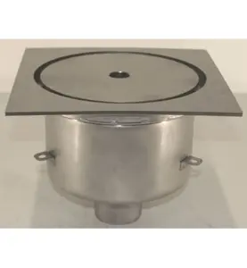 GOLVBRUNN FURO 140 75 MM 250 BOTTENUTLOPP KLINKERGOLV UTAN TÄTSKIKT