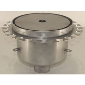 GOLVBRUNN FURO 140 75 MM 250 BOTTENUTLOPP VIDHÄFTNINGSFLÄNS FÖR MASSA