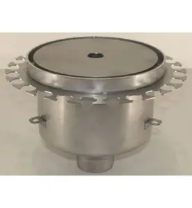 GOLVBRUNN FURO 140 75 MM 250 BOTTENUTLOPP VIDHÄFTNINGSFLÄNS FÖR MASSA