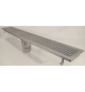 GOLVRÄNNA FURO 115 110 MM 1400X150 MM (LXB) BOTTENUTLOPP GOLV UTAN TÄTSKIKT