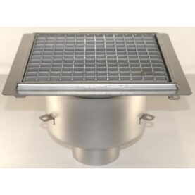 GOLVBRUNN FURO 142 110 MM 273X273 MM (LXB) BOTTENUTLOPP VIDHÄFTNINGSFLÄNS FÖR MASSA