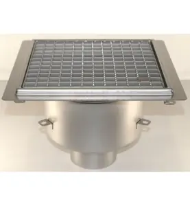 GOLVBRUNN FURO 142 110 MM 273X273 MM (LXB) BOTTENUTLOPP VIDHÄFTNINGSFLÄNS FÖR MASSA